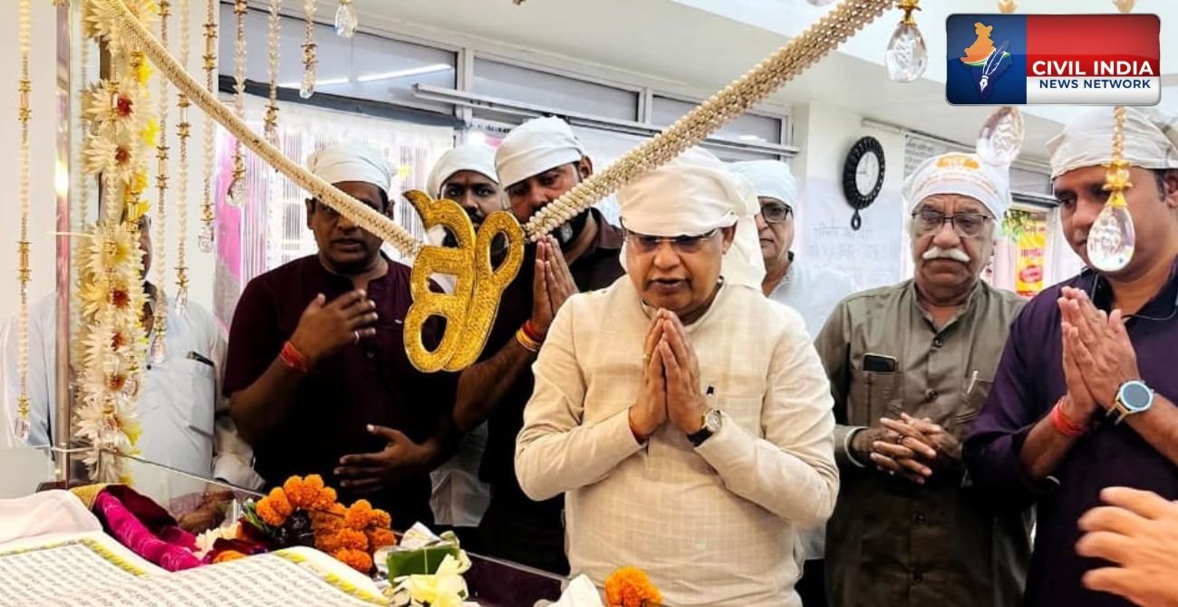 विधायक अमर ने धन गुरु नानक दरबार में टेका माथा: जनकल्याण के लिए अरदास करवाई